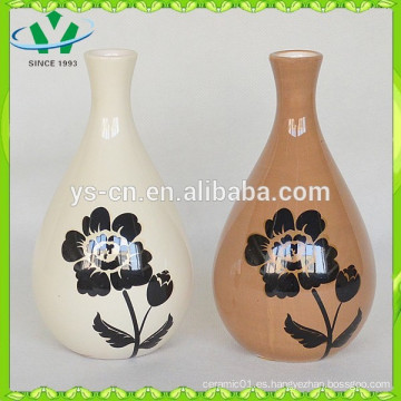 2015 Florero de cerámica de la venta caliente para la decoración casera